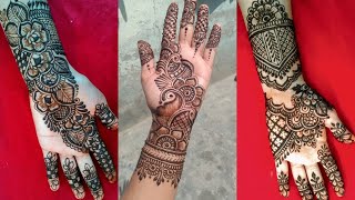 Latest simple Mehandi design for hands  Easy Mehndi design  Depawali Mehandi ka design  mehidy [upl. by Lonergan137]