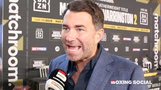 quotALL I SEE ARE PROBLEMSquot Eddie Hearn on FuryWhyte Issues  UsykAJ 2 Update  HaneyKambosos [upl. by Anuahsar]