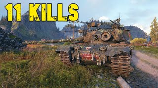 World of Tanks M48A5 Patton  11 Kills [upl. by Janela]