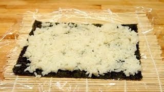 How To Make Sushi Rice  Sushi Roll Rice Base [upl. by Poppo]