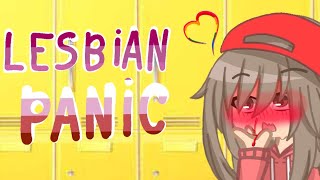 😘🧍‍♀️Lesbian panic🧍‍♀️😘memegachagacha club🏳‍🌈 [upl. by Amber]