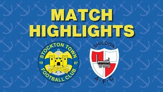 HIGHLIGHTS  Stockton Town 13 Shildon AFC [upl. by Melodee361]