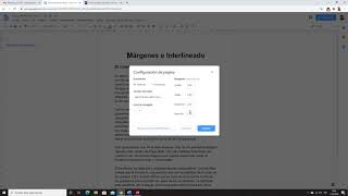 Margenes e Interlineado Word Google [upl. by Gabe]