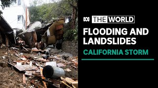 California battered by Pacific storm of historic magnitude  The World [upl. by Lemraj]