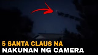 5 SANTA CLAUS NA NAKUHAAN NG CAMERA 5 SANTA CAUGHT ON CAMERA [upl. by Nesta]