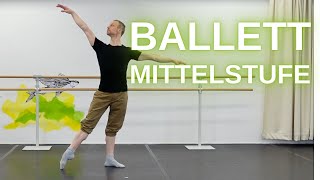 Ballett Barre Mittelstufe  Ballet barre intermediate [upl. by Eahcim]