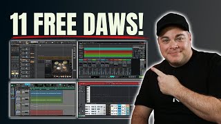 Best Free DAWs For Windows  Music Production Software [upl. by Aneelehs894]