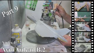 Airfix 172 Vulcan Video Build Part 9 [upl. by Gitt]