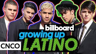 CNCO Reveals Favorite Telenovelas amp Childhood Memories  Growing Up Latino [upl. by Aihsemak]