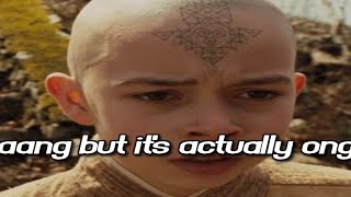 Aang gets called Ong Compilation  The Last Airbender [upl. by Pardner978]