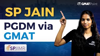 SP JAIN PGDM Admission through GMAT [upl. by Annoyek]