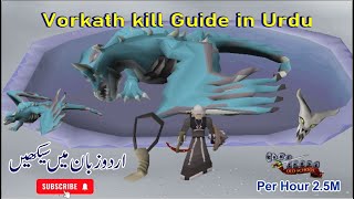 Vorkath Kill Guide in Urdu Osrs [upl. by Robena]