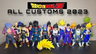 DRAGON BALL Z  ALL CUSTOMS OF 2023  SH FIGUARTS  KONG  DEMONIACAL FIT  TOY REVIEW dbz [upl. by Cristine]