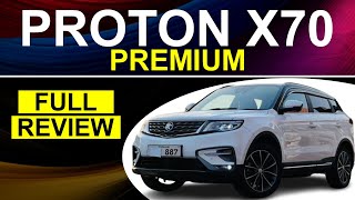 Proton X70 Premium Specs amp Feature  Hafiz Sajjad Motors [upl. by Ahar962]