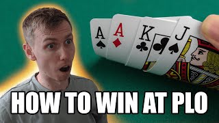 Pot Limit Omaha Is INCREDIBLY Easy  Upswing Poker LevelUp [upl. by Ferd]