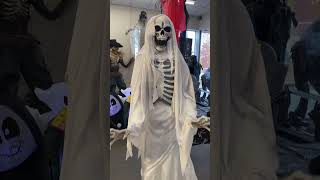 💀👻Lurching Ghost 6’ tall🎃 2024 halloween animatronics biglots haunted skeleton [upl. by Spragens479]