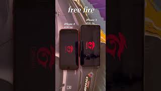 iPhone 8 vs iPhone x open free fire [upl. by Nikoletta972]