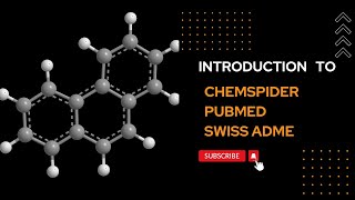 Chemspider  Pubchem Swiss ADME Introduction [upl. by Eirellam]