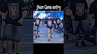 Jhon Cena entry 🚫😱🚫 shorts wwe [upl. by Lacefield42]