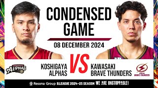 Koshigaya Alphas vs Kawasaki Brave Thunders  Condensed Game [upl. by Notsehc]