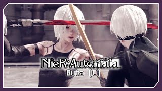 UN TENSO REENCUENTRO  22  RUTA C  NieR Automata Gameplay Español [upl. by Merv]