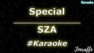 SZA  Special Karaoke [upl. by Yramesor]