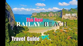 4K  RAILAY BEACH KRABI  THAILAND  BAT CAVE  DIAMOND CAVE  Travel Guide 2022 [upl. by Ezara876]