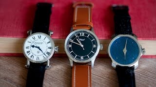 Three On Three Independent Watches Under 15000 [upl. by Ecneps]