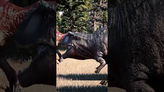 🦖Tyrannotitan VS Spinosaurus in Jurassic World Evolution 2 jurassicworld dinosaurs dino jwe2 [upl. by Elenore]