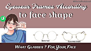 Eyewear Frames According To Face Shape 💝  Eye Glasses For Your Face GirlsFashion9 [upl. by Ennovihs254]