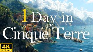 How to Spend 1 Day in CINQUE TERRE Italy  Travel Itinerary [upl. by Seidler570]