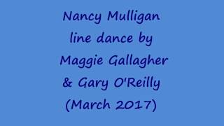 Nancy Mulligan line dance by Maggie Gallagher amp Gary OReilly March 2017 [upl. by Zara]