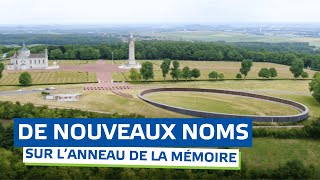 De nouveaux noms sont inscrits sur lAnneau de la Mémoire [upl. by Analaf]