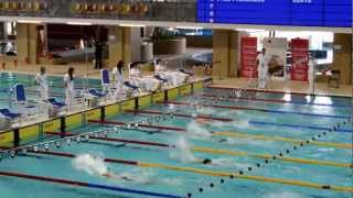 MISTRZOSTWA POLSKI W PŁYWANIU OLSZTYN 2013 WKS ŚLĄSK 100M ZMIENNY [upl. by Toni]