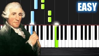 Haydn  Surprise Symphony  EASY Piano Tutorial by PlutaX [upl. by Eiger]