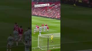 Rooney free kick goal vs Celtic [upl. by Sylera]