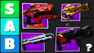 Every Legendary SPECIAL Weapon Ranked Into a Tier List PVE Destiny 2 [upl. by Enelime688]