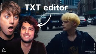 Reacting to TXT ‘Chasing That Feeling’ WITH THE ACTUAL EDITOR [upl. by Hedvige220]