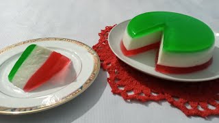 3 Layer Pudding Recipe with Agar Agar Powder  Agar Agar Dessert Recipe [upl. by Ornie]