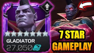 7 Star Gladiator Gameplay  Unstoppable amp Unblockable Cosmic  Marvel Contest of Champions [upl. by Emmy]