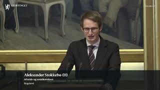 05112024 Sak 3 1 Aleksander Stokkebø [upl. by Annahahs731]