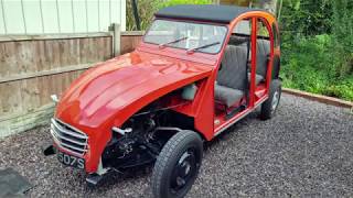 The restoration of a 1978 Citroen 2CV from start to finish [upl. by Airres]