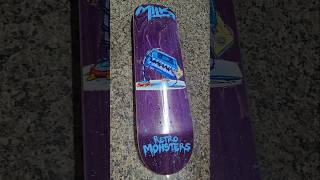 Shape Maple e lixa emborrachada Milk skateboards skateboarding maple [upl. by Faro]