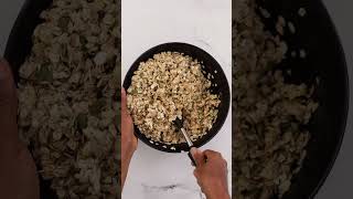 Easy granola recipe recipe youtubeshorts [upl. by Rosenkranz]