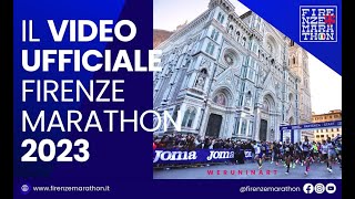 Video ufficiale della Firenze Marathon 2023 [upl. by Ahsirk]