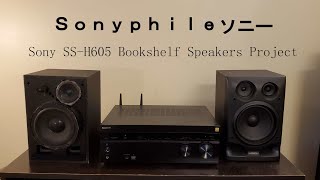 Sony SSH605 Bookshelf Speakers Project [upl. by Cordey]