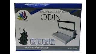 ENGARGOLADORA ODIN ECB [upl. by Yelsnit722]