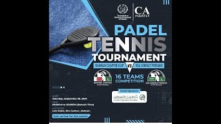 ICAP Bahrain Chapter Padel Tennis Tournament Final [upl. by Dede]