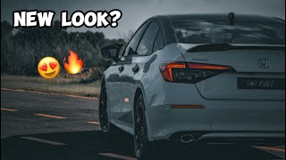 Honda civic RS ki New look  Rs ka Tyre burst hogaya  Vlog 61 [upl. by Barth]