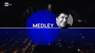 GIANNI MORANDI con JOVANOTTI  Medley con i loro successi Sanremo 2022  Serata cover  AUDIO HQ [upl. by Gladdy]